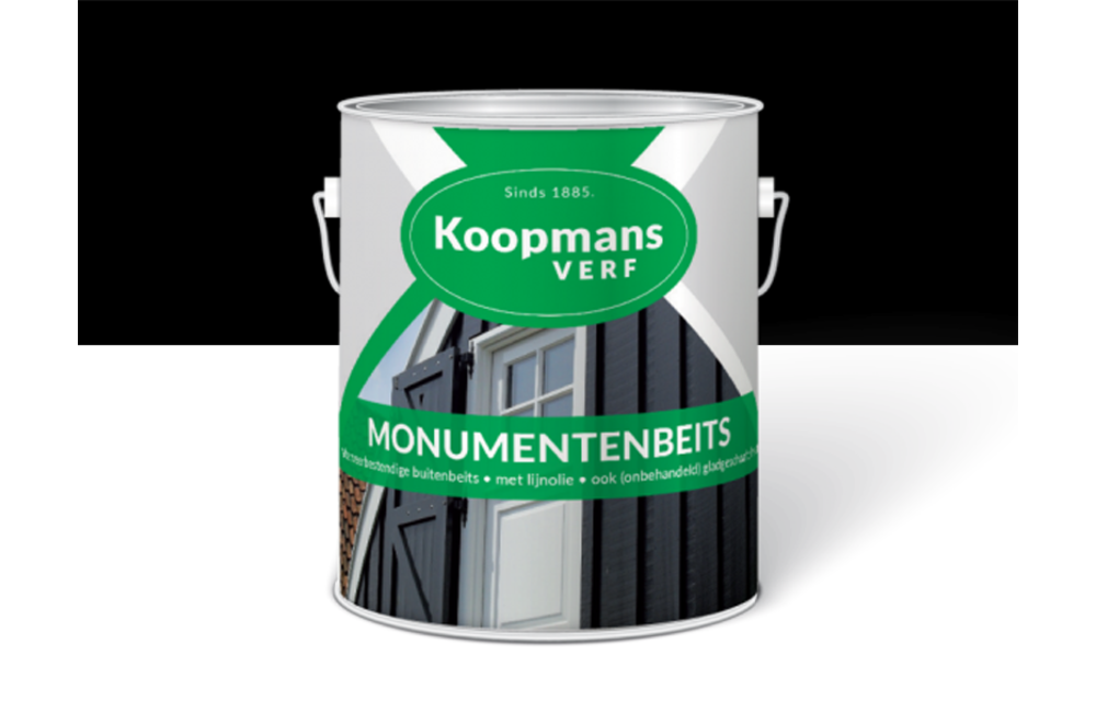 Koopmans Zwarte monumentenbeits 2,5 Liter