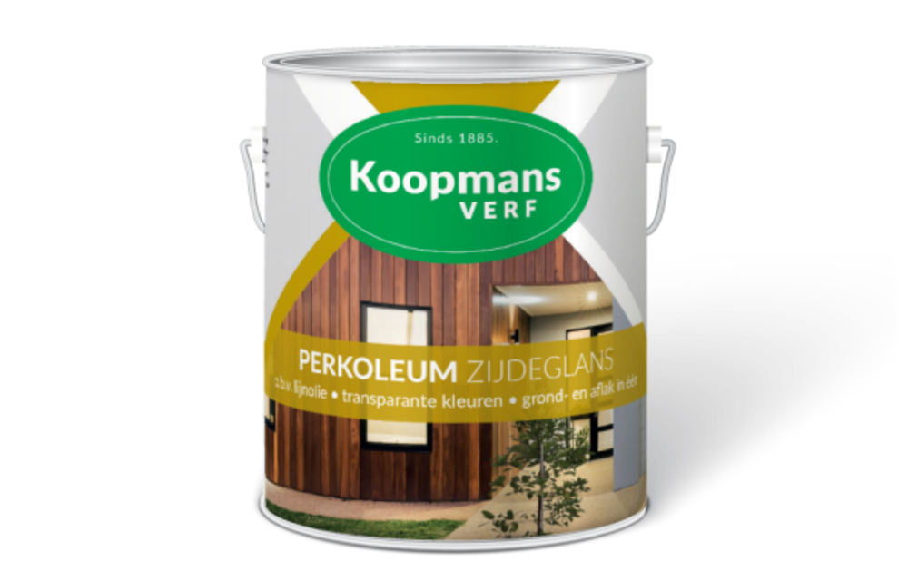 Perkoleum Transparant Zijdeglans alle Kleuren 0,75L