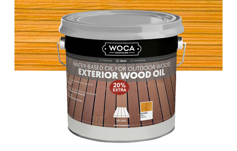 Woca Exterior oil Lariks 2,5 liter