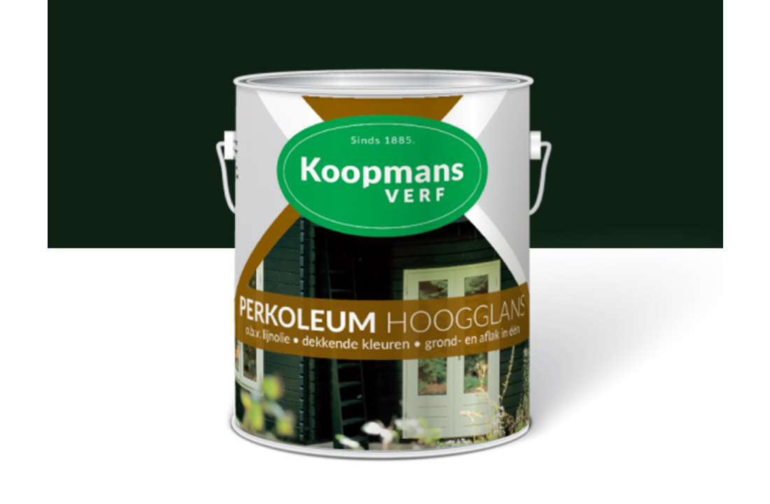 Koopmans Perkoleum Sparregroen Dekkend Hoogglans