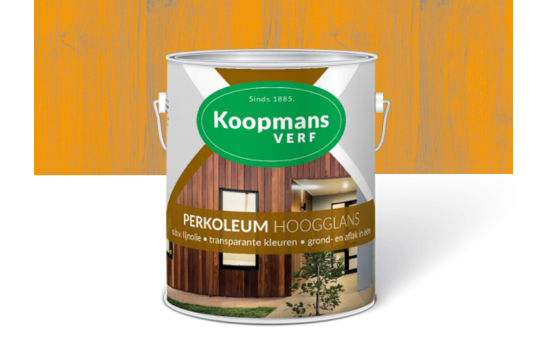 Koopmans Perkoleum Licht Eiken Hoogglans Transparant