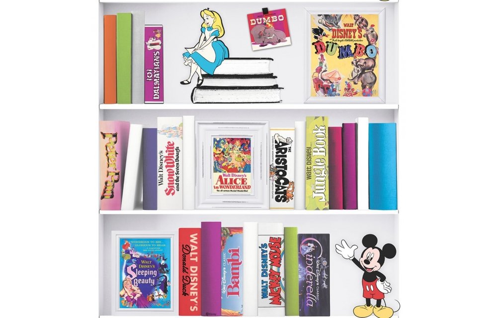 Kids at Home behang Disney Bookshelf 106455