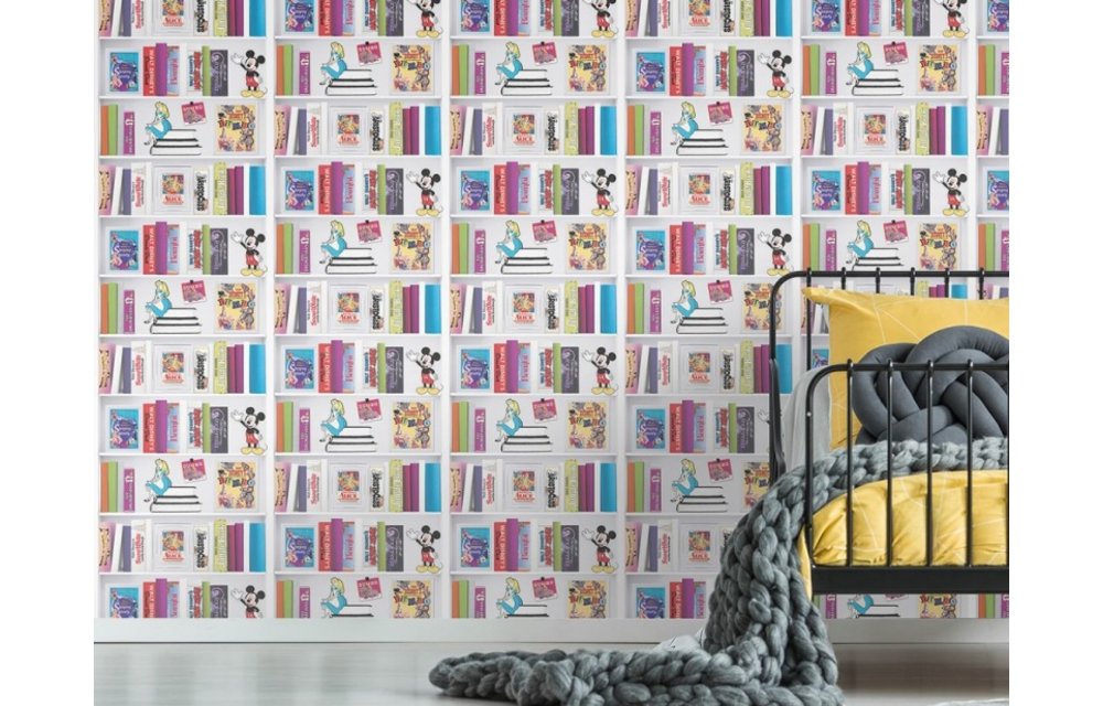 Kids at Home behang Disney Bookshelf 106455