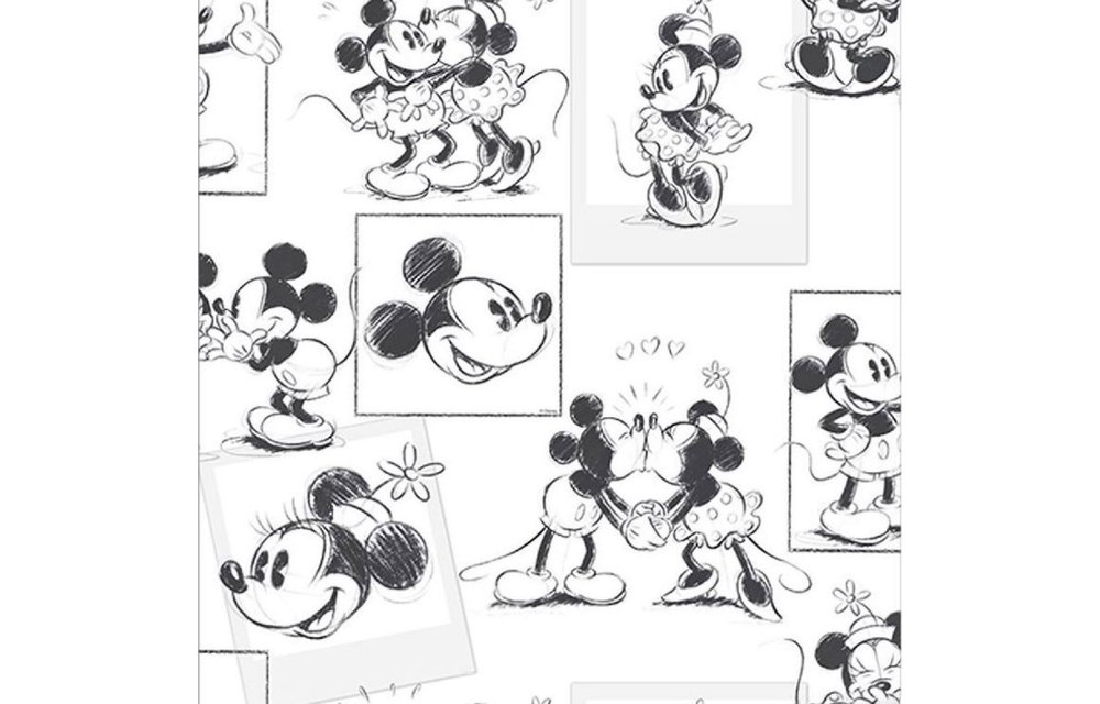 Kids at Home behang Mickey and Minnie 102712