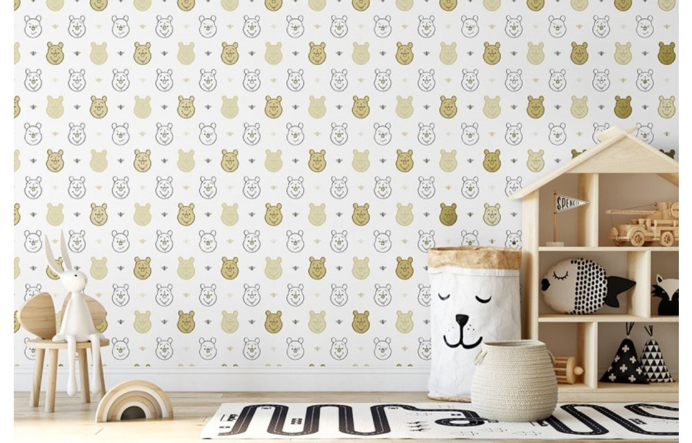 Kids at Home behang Bee winnie the Pooh 106604