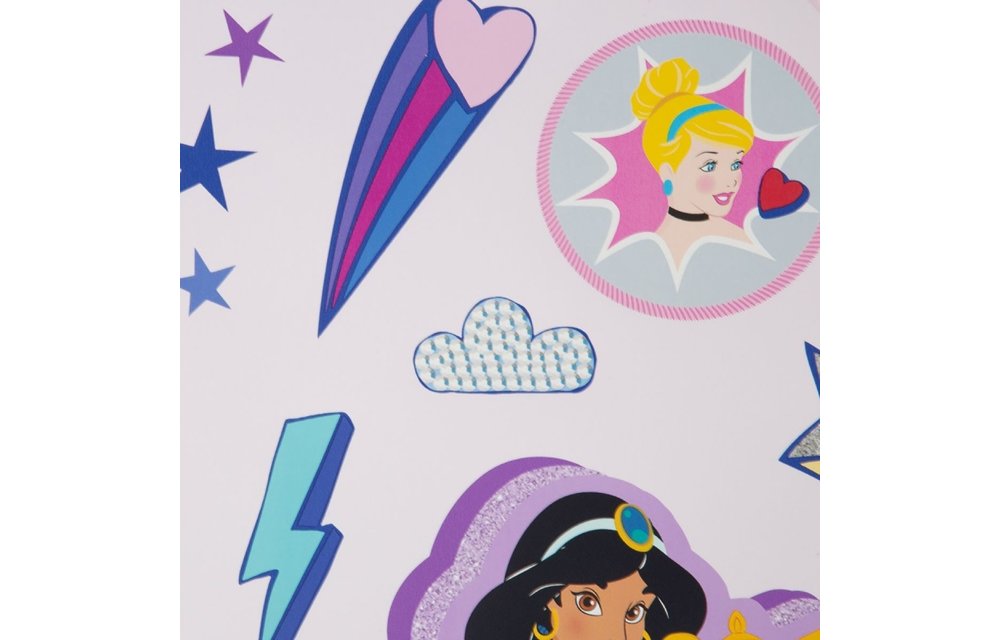 Kids at Home behang Princess Badges 108018