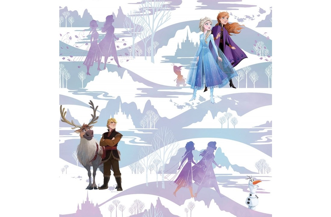 Kids at Home behang Frozen scene 108238