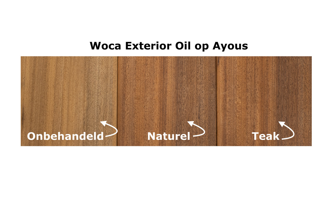 Exterior oil Teak 2,5L - Voor Ayous, Fraké, Douglas en meer! - Beitz