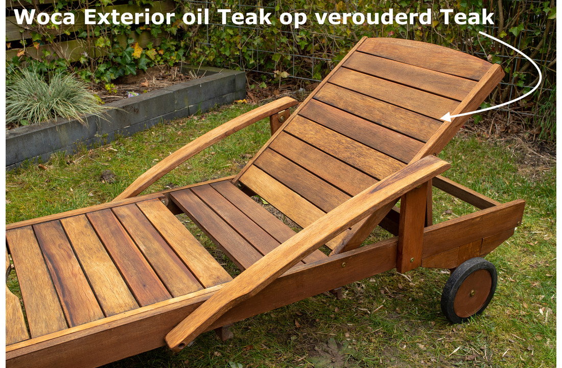 Woca Exterior oil Teak 2,5 Liter - Voor Ayous, Fraké, en meer!