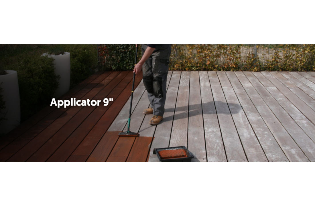 Woca Applicator + Steel voor Exterior oil buiten