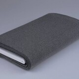 Tejido de Puño Gris Oscuro Jaspeado Tejido de Puño Gris Oscuro Jaspeado