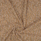 Boucle Gestrickt Dunkel gold