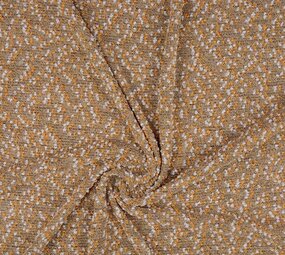 Bouclé gebreid Donker goud