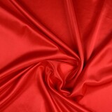 Charmeuse Voering Rood