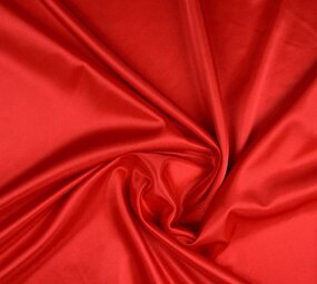 Charmeuse Voering Rood