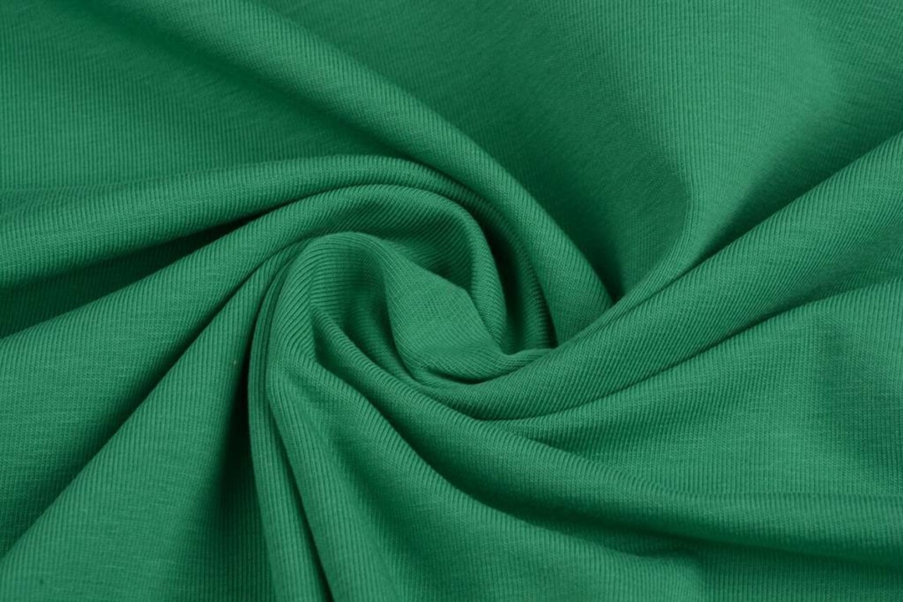 Oeko-Tex®  Jersey Stoff Baumwolle Grün Oeko-Tex®  Jersey Stoff Baumwolle Grün