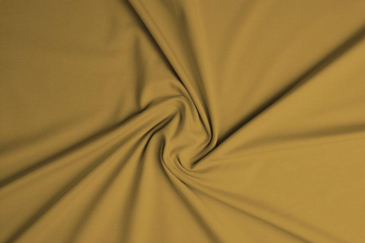 Oeko-Tex®  Jersey Coton Ocre