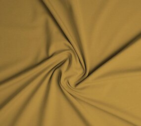 Oeko-Tex®  Jersey Stoff Baumwolle Ocker Oeko-Tex®  Jersey Stoff Baumwolle Ocker