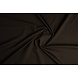 Oeko-Tex®  Jersey de Algodón Marrón Oscuro