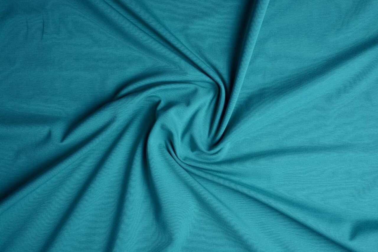 Oeko-Tex® Jersey Coton Vert d’Eau Oeko-Tex® Jersey Coton Vert d’Eau