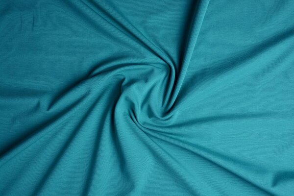 Oeko-Tex® Jersey Coton Vert d’Eau Oeko-Tex® Jersey Coton Vert d’Eau