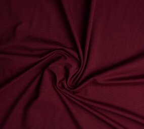 Oeko-Tex®  Jersey Stoff Baumwolle Dunkel Rot Oeko-Tex®  Jersey Stoff Baumwolle Dunkel Rot