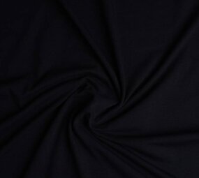 Oeko-Tex®  Jersey Stoff Baumwolle Schwarz