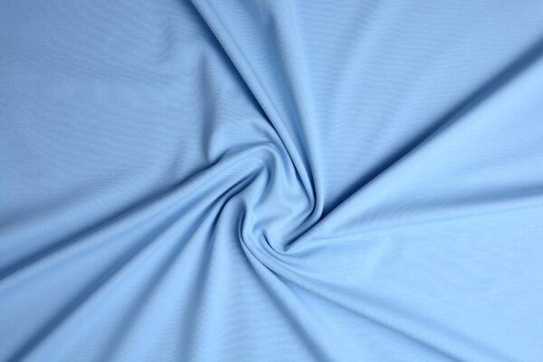 Oeko-Tex® Jersey Stoff Baumwolle Baby Blau Oeko-Tex® Jersey Stoff Baumwolle Baby Blau