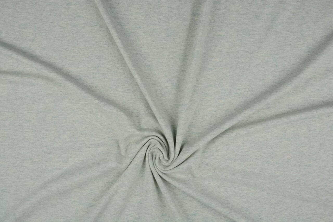 Oeko-Tex® Jersey Coton Pistache Melange Oeko-Tex® Jersey Coton Pistache Melange