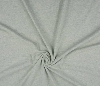 Cotton Jersey Dark grey Melange - Boelens Modestoffen