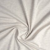 Oeko-Tex®  Jersey Stoff Baumwolle Creme Meliert Oeko-Tex®  Jersey Stoff Baumwolle Creme Meliert