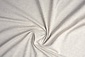Jersey Stoff Baumwolle Creme Meliert