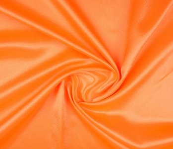 Crêpe Satin Fluor orange