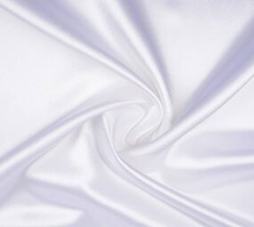 Crêpe Satin White
