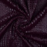 Fur Snake Foil Shiny Bordeaux Fur Snake Foil Shiny Bordeaux