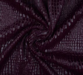 Fur Snake Foil Blinkend Bordeaux Fur Snake Foil Blinkend Bordeaux