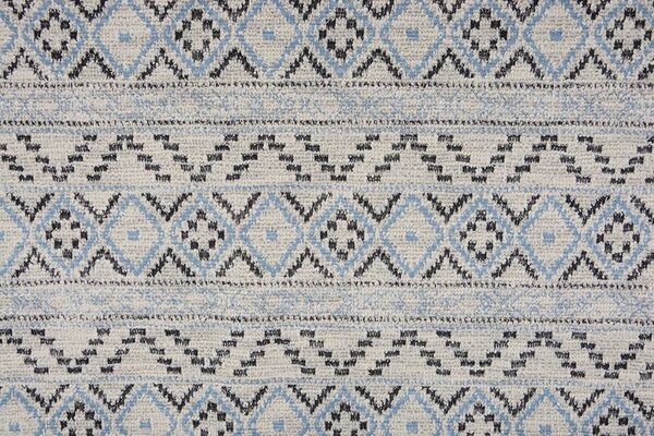 Gebreide Jacquard Baby blauw