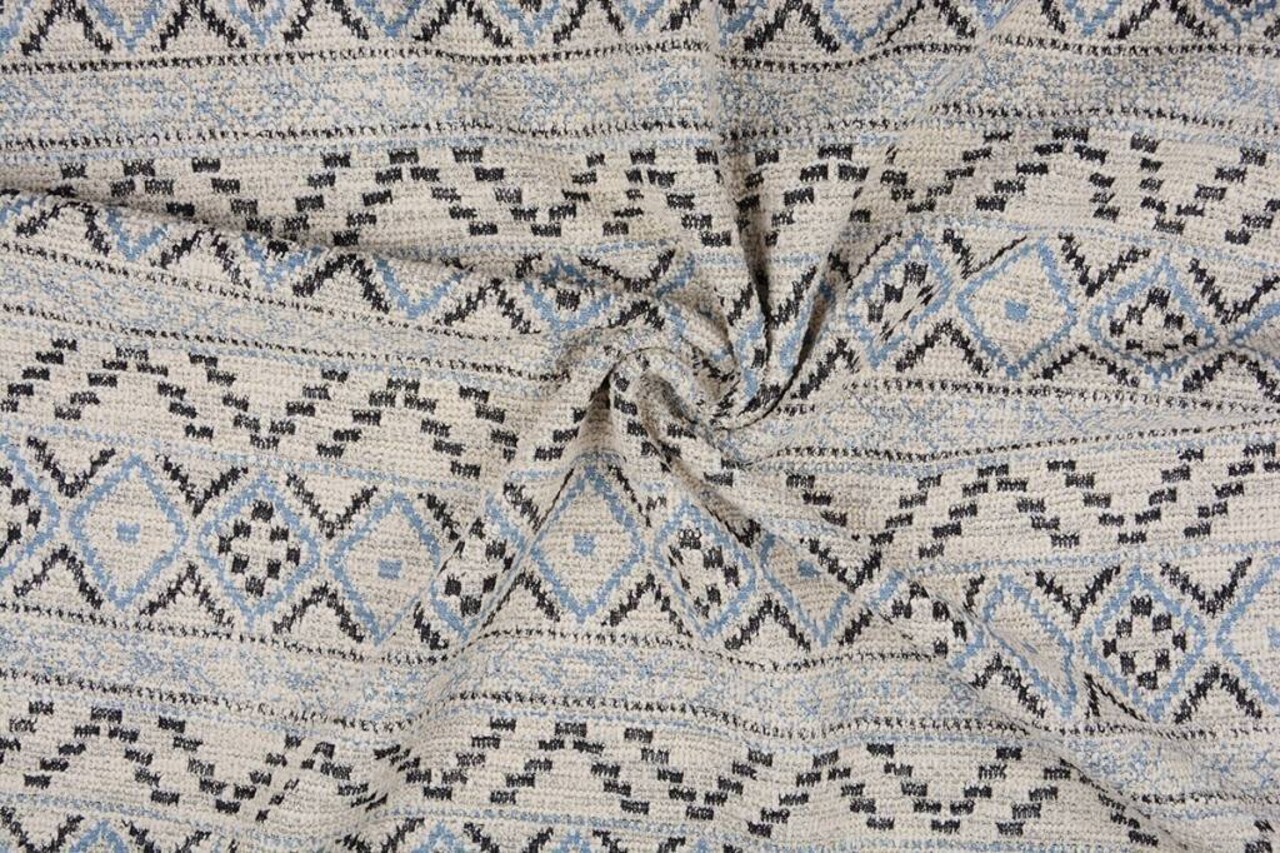 Gestrickte Jacquard Baby Blau