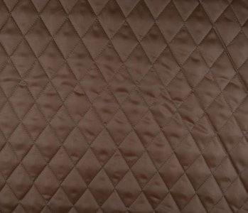 Quilted Lining Mocha brown