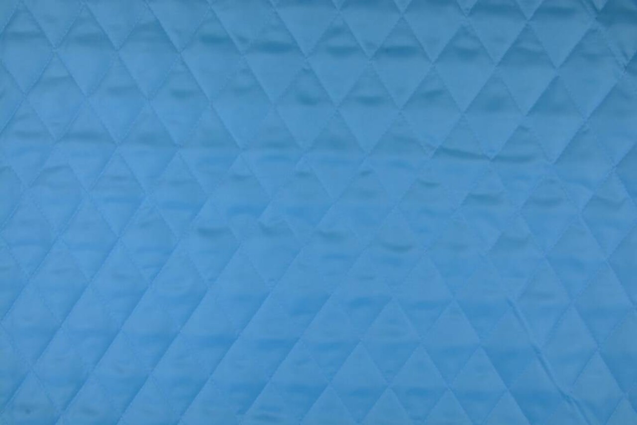 Steppfutter Wattiert Aqua