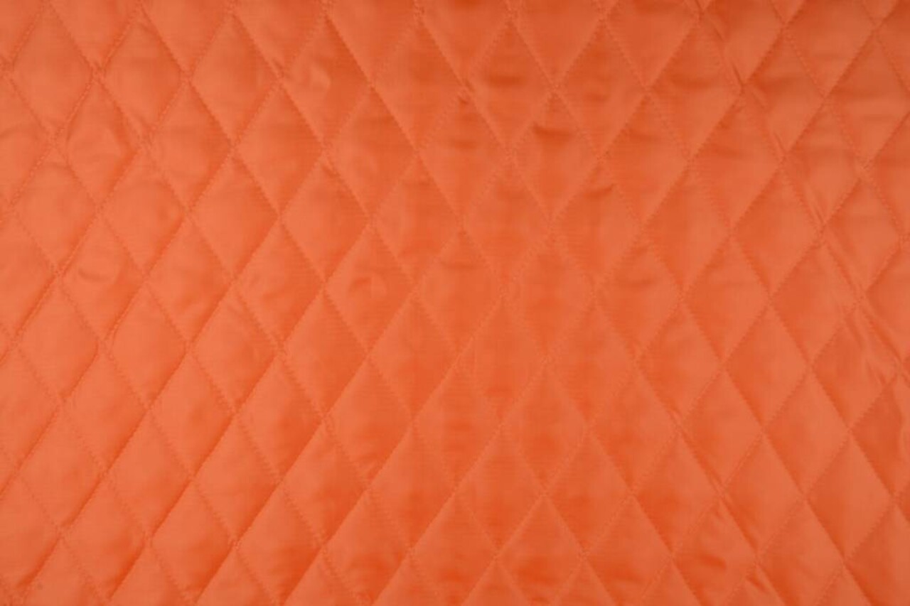 Quilted Lining Orange