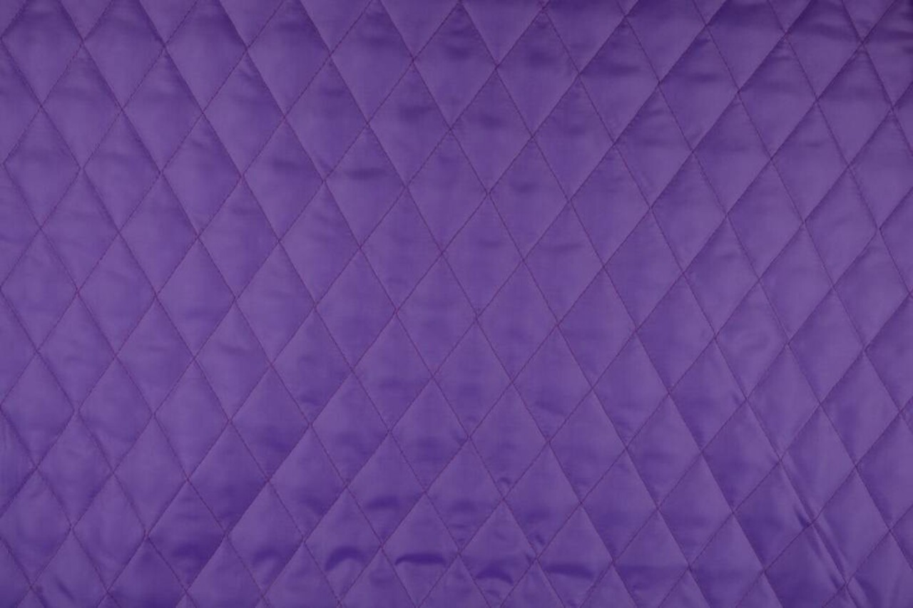 Quilted Lining Purple