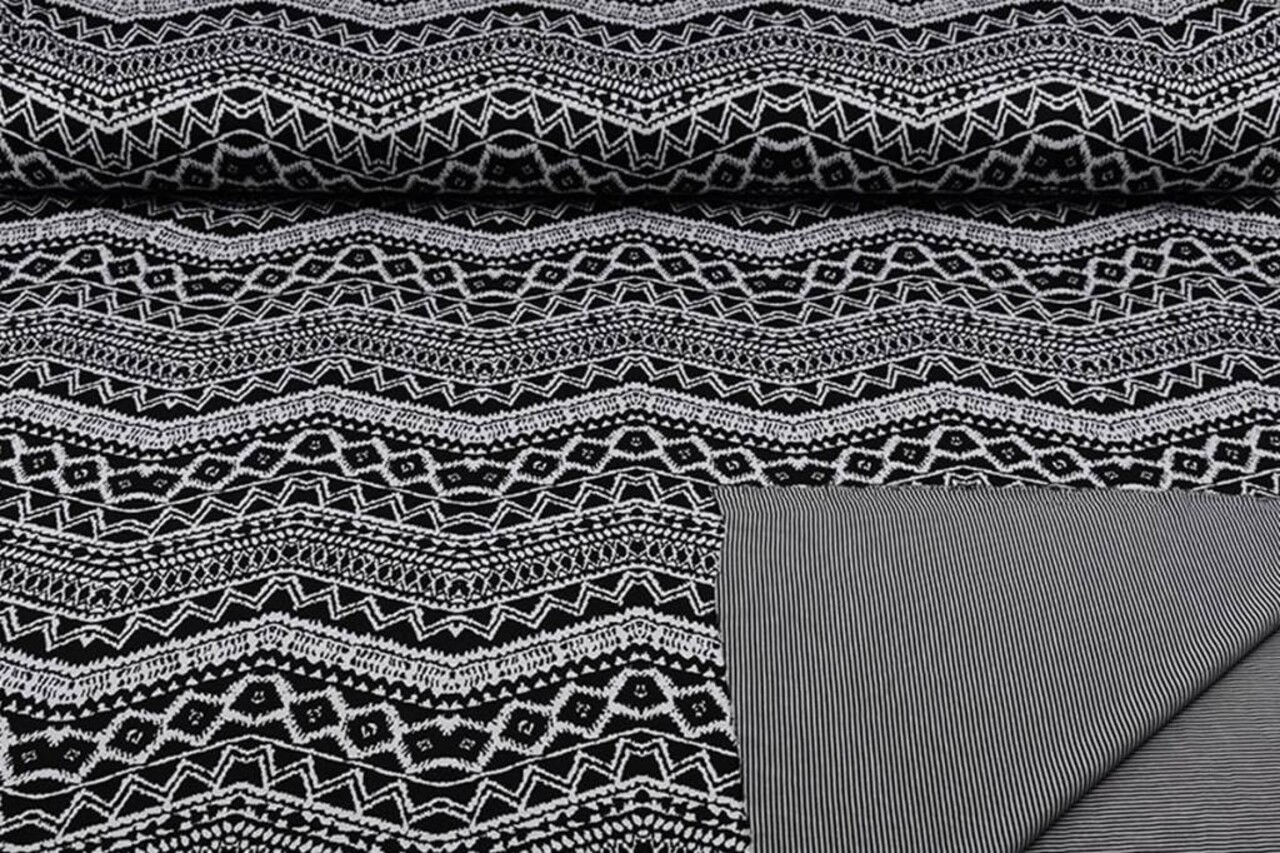Jersey Double Face Jacquard -02