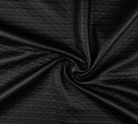 Jersey Lak Gestanst Mat zwart 1 Jersey Lak Gestanst Mat zwart 1