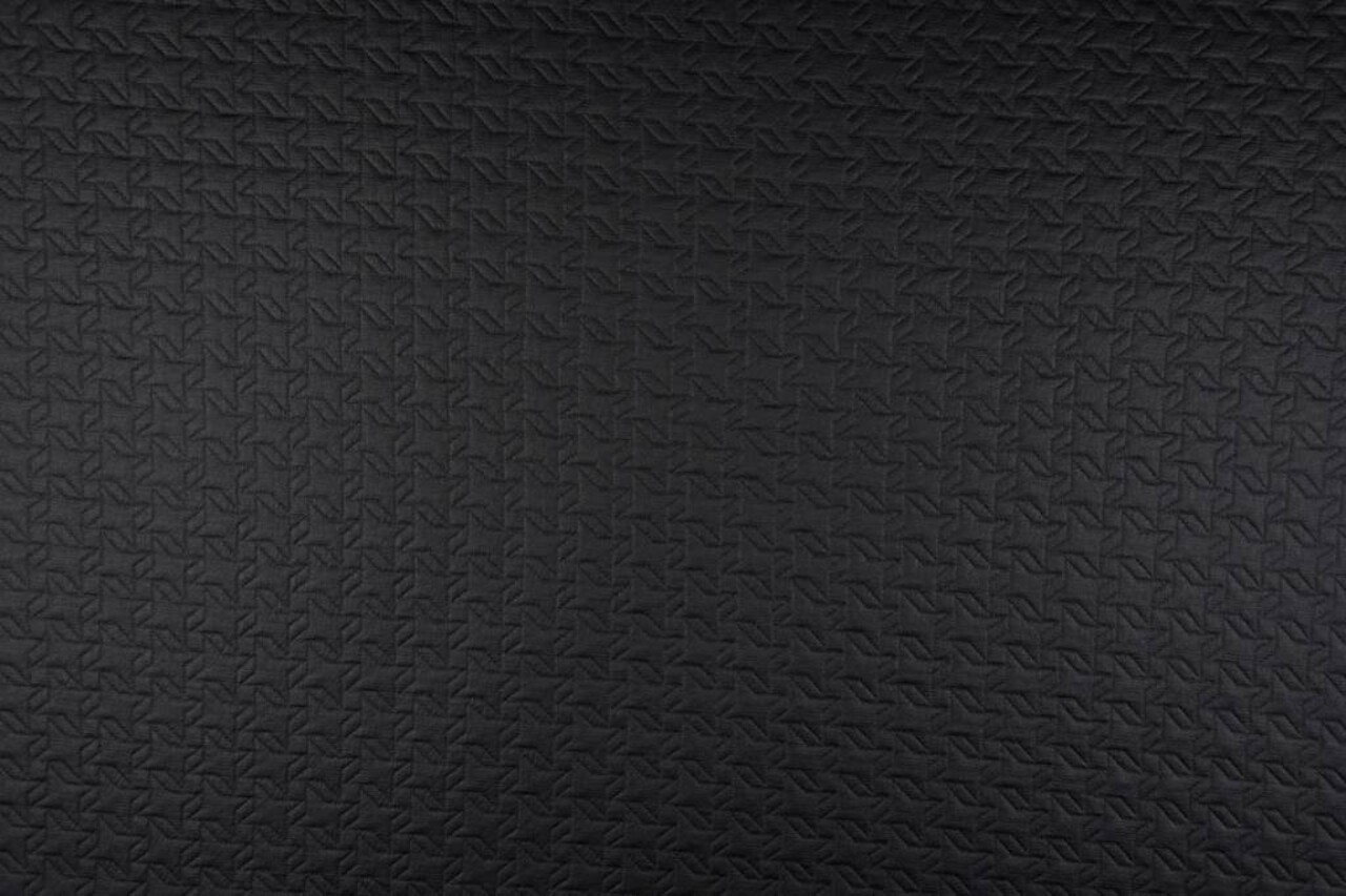 Jersey Enduit Gestanst Mat Noir 1