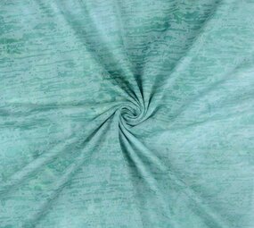 Jersey Tie and Dye Waldo Mint Groen