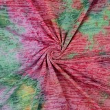 Jersey Tie-Dye Wena Rose-Vert Jersey Tie-Dye Wena Rose-Vert