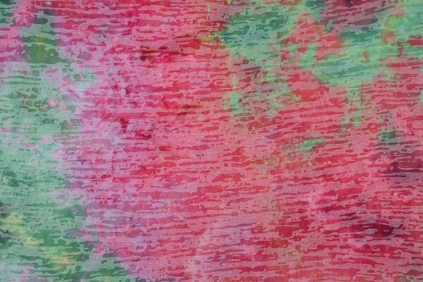 Jersey Wena Tie and Dye Pink-green Jersey Wena Tie and Dye Pink-green