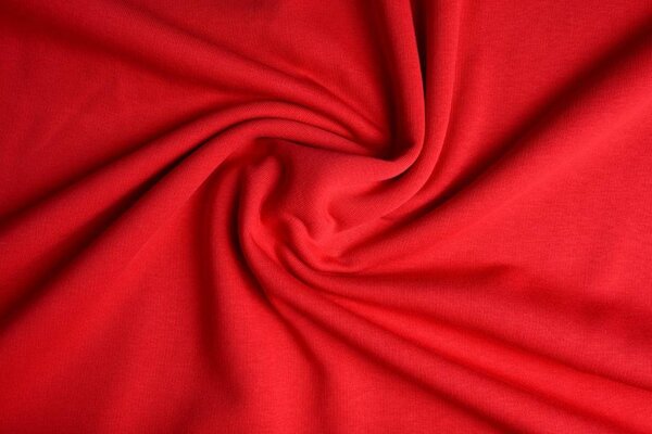 Oeko-Tex®  Tejido de Sudadera Rojo