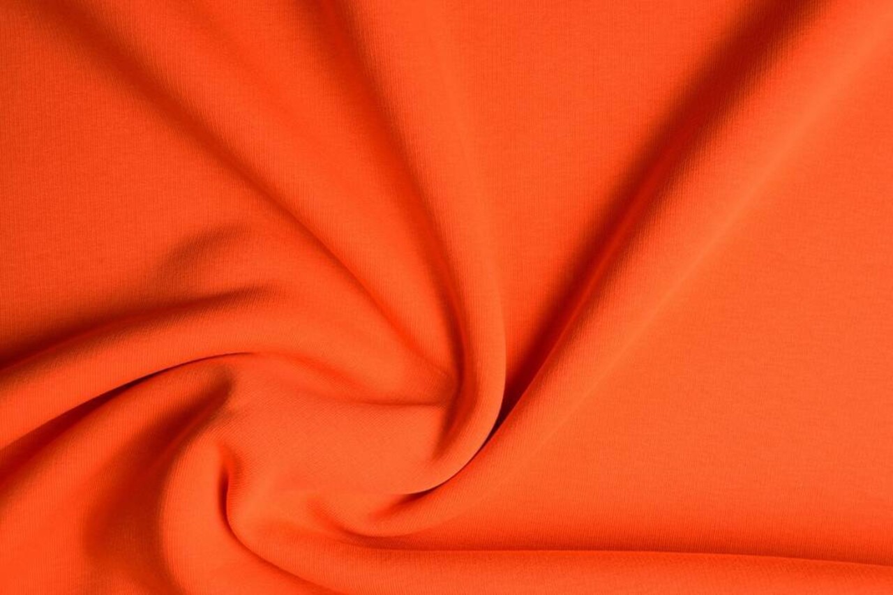 Oeko-Tex®  SweatStoff Orange Oeko-Tex®  SweatStoff Orange